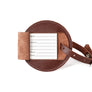 ETIKÉTA LUGGAGE TAG – DARK BROWN LEATHER