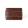 FINO WALLET – DARK BROWN LEATHER