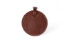 ETIKÉTA LUGGAGE TAG – DARK BROWN LEATHER